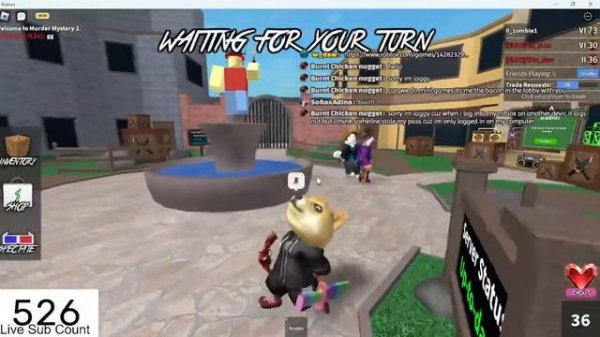 Roblox MM2 Live!!! (VIP SERVER) Playing With Viewers