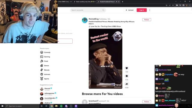 xQc reacts to The fastest Reader in the world смотреть онлайн
