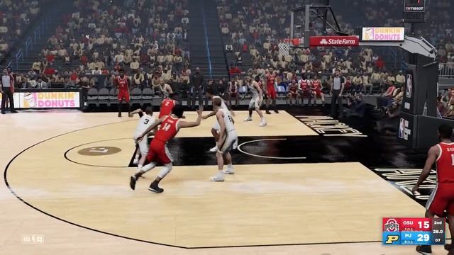 Purdue vs Ohio State - College Basketball 2/19/2023 - NCAA Full Game Highlights - NBA 2K23 Sim смотреть онлайн