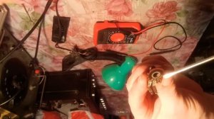 ремонт настольной лампы с регулятором яркости .