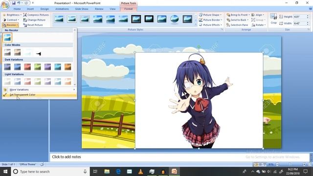 How to remove photo background in ms powerpoint in hindi смотреть онлайн