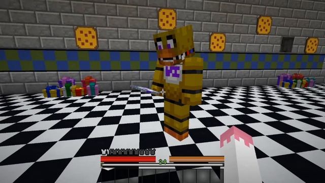 FNAF 2 - We Have A Security Guard! (minecraft roleplay) смотреть онлайн