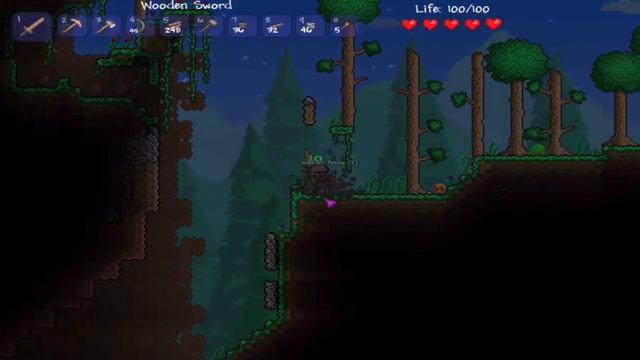Terraria Adventures - Zombie Ninjas & Blue Slime Hunting смотреть онлайн