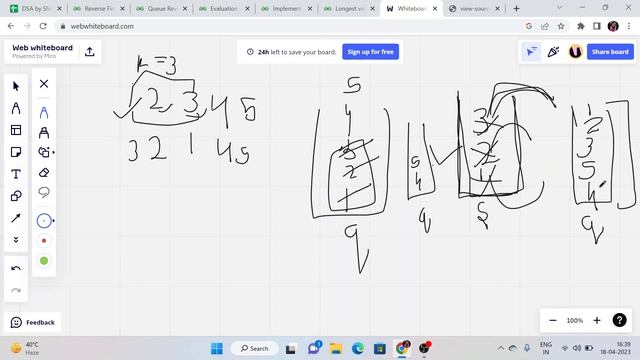 Reverse First K elements of Queue | python | stack | Shradha Didi & Aman Bhaiya dsa sheet смотреть онлайн