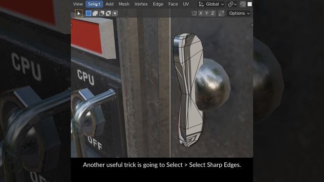 Blender Secrets - 3 tips for Marking Seams смотреть онлайн
