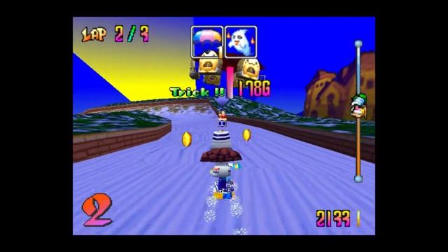 A GROOVY RACE! Dizzy Land as Jam - Snowboard Kids (N64) смотреть онлайн