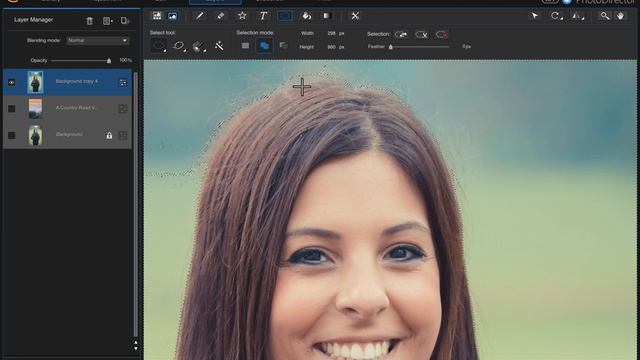 PhotoDirector 8 remove background and replace смотреть онлайн