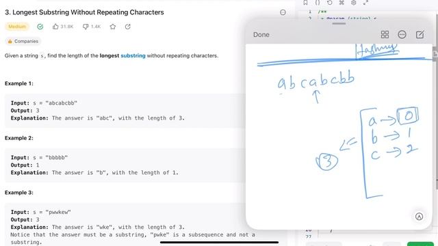 3 Longest Substring Without Repeating Characters leetcode смотреть онлайн