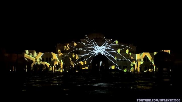 Путевые Заметки.ОАЭ,август 2019: зрелищное световое шоу на Президентском Дворце ОАЭ в Абу-Даби смотреть онлайн