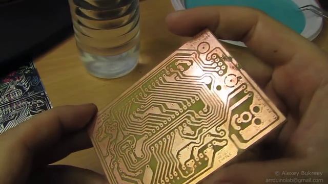 Ардуино своими руками, Arduino Single-Sided Serial Board смотреть онлайн