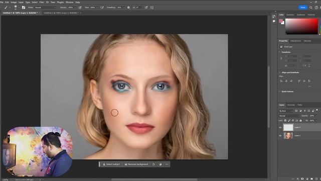 Makeup Transfer in Neural Filters Photoshop - Urdu / Hindi смотреть онлайн