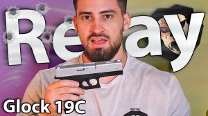 Охолощенный пистолет Retay Glock 19C (Chrome) видео обзор