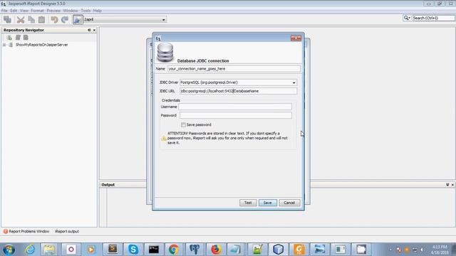 How to add report datasource in ireport designer (JasperSoft) смотреть онлайн
