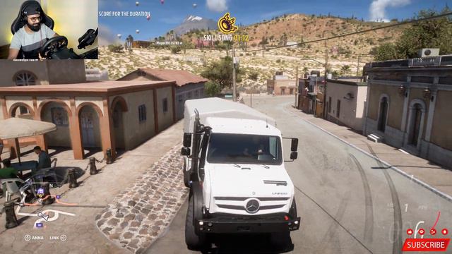 I REACED IN A MERCEDES OFFROADING TRUCK || FORZA HORIZON 5 || Logitech G29 || (PART 7) смотреть онлайн