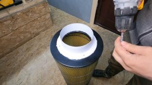 БЫСТРО и ПРОСТО очиститель воздуха из автомобильных фильтров в мастерскую