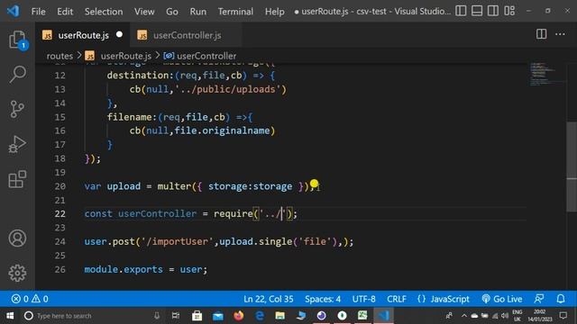 Create API for Importing Excel or CSV File Data in MongoDB using Node JS - Import CSV Mongo Node J смотреть онлайн