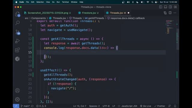 Code a Threads Clone using React and Firebase смотреть онлайн