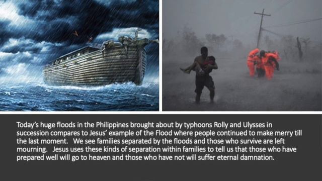 ONLY BY GRACE REFLECTIONS - Comments From The Chair 13 November 2020