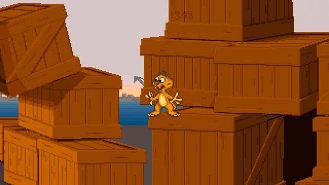 Jungledyret Hugo PC Game - Level 7 (Docks) смотреть онлайн