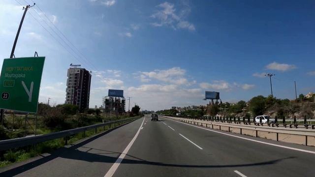 DRIVING from NICOSIA CITY to PAPHOS CITY in CYPRUS in 4K (60fps) смотреть онлайн