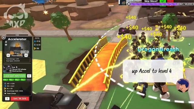 roblox tds gem grind with golden cowboy tds after nerfed смотреть онлайн