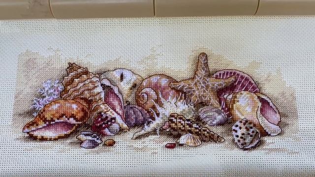 #209.Будни Вышивальщицы 02.06-11.06.21/ФИНИШ Seashell Treasures Dimensions/Процессы/Дачные зарисовк смотреть онлайн