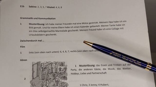 (160) Уроки немецкого по учебнику Schritte PLUS NEU A2.1 _L7 _Wiederholung-1 смотреть онлайн