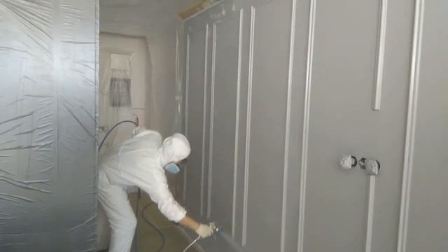 Безвоздушная покраска стен, потолков, помещений итд. смотреть онлайн