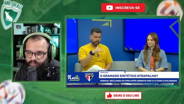 "BABAÇÃO DE EUROPEU..." BRUNO FORMIGA DÁ AULA AO RESPONDER DORIVAL JÚNIOR SOBRE SINTÉTICO смотреть онлайн