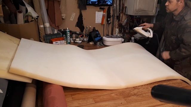 Как распрямить замятый или залежалый поролон смотреть онлайн