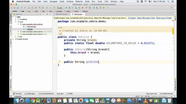 Free Tutorial: Android Studio Crash Course - Java Static Variables смотреть онлайн