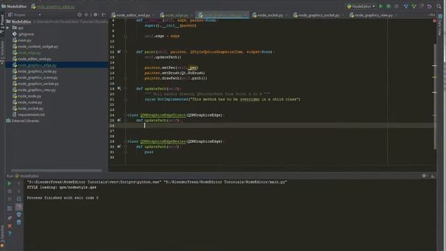 Node Editor Tutorial 08: How to implement Edges смотреть онлайн