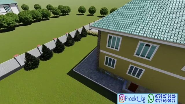 Шикарный проект двухэтажного дома с подвалом?? смотреть онлайн