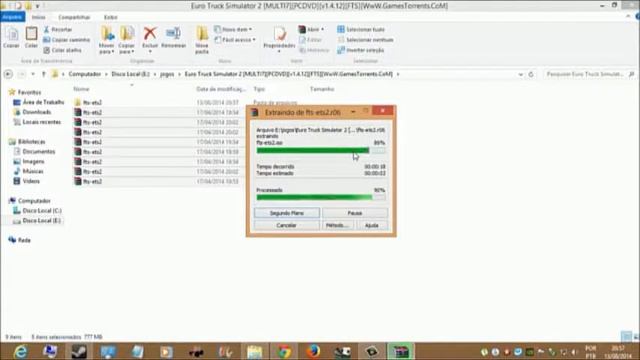 Como Baixar e Instalar o Euro Truck Simulator 2 -ETS2 смотреть онлайн