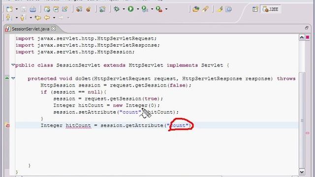Using the HttpSession Object: Servlet and JSP Tutorials J2EE смотреть онлайн