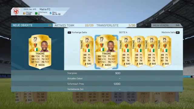 FIFA16 ultimate team открываем наборы #1 смотреть онлайн