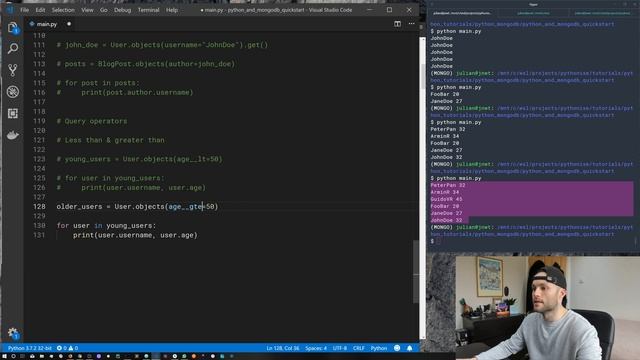 Python & MongoDB - Pt. 2 смотреть онлайн