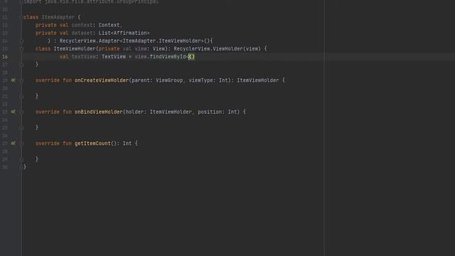 Create a Motivational App using RECYCLER VIEW | KOTLIN | Android Studio смотреть онлайн