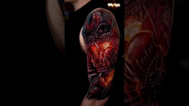 татуировка на руке дракон #shorts #tattoo смотреть онлайн