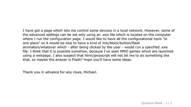 HTML : Running an .exe file from a browser (in any way) смотреть онлайн