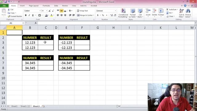 THE ROUND, ROUNDUP, ROUNDDOWN AND INT FUNCTIONS | Excel for Teachers | Carlo Excels смотреть онлайн