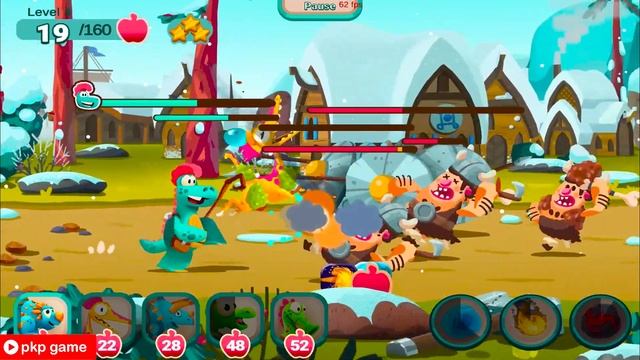 Dino bash through time - save the egg - 21 смотреть онлайн