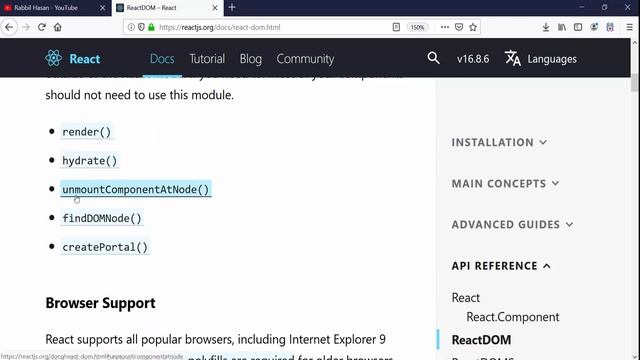 React JS Tutorial Bangla | Part 22 ReactDOM Introduction And Basic Syntax смотреть онлайн