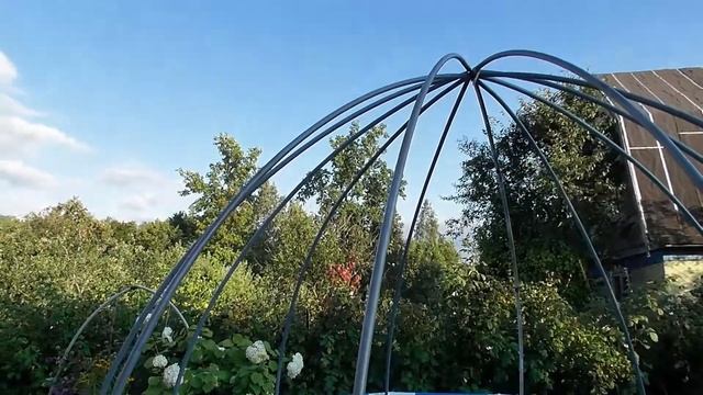 Купол для бассейна своими руками | Как накрыть бассейн