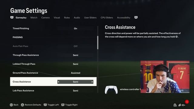 My EAFC 24 Game & Camera Settings смотреть онлайн