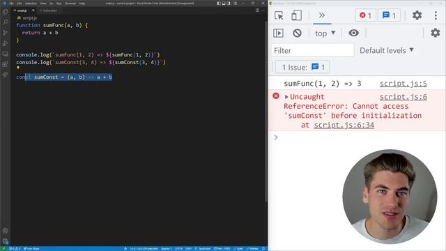 Learn JavaScript Hoisting In 5 Minutes смотреть онлайн