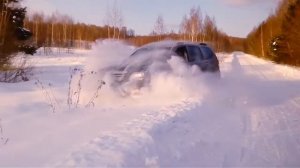 Kia Mohave - снежный брод