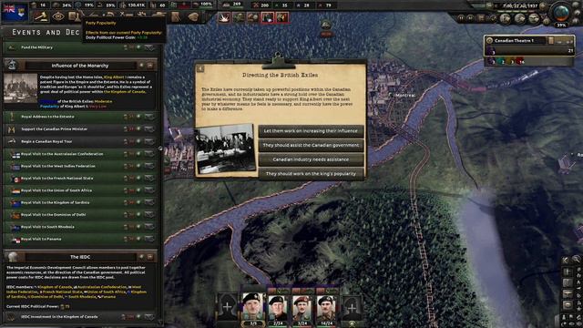 Canada Is For The British First! Hoi4 - Kaiserredux, Canada (Absolute Monarchy) #2 смотреть онлайн