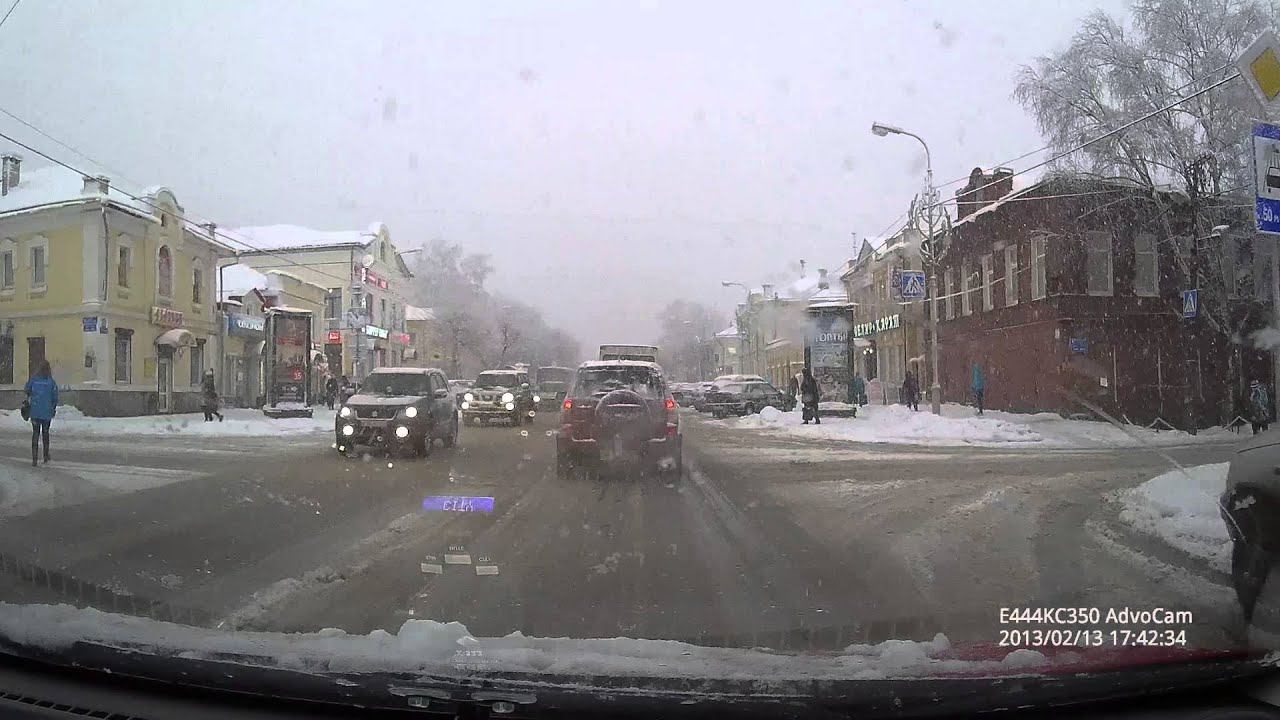 Поезки по Череповцу №8. С работы домой в снегопад. ч. 2_2 смотреть онлайн