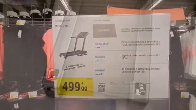 Domyos Tapis Roulant T540B смотреть онлайн